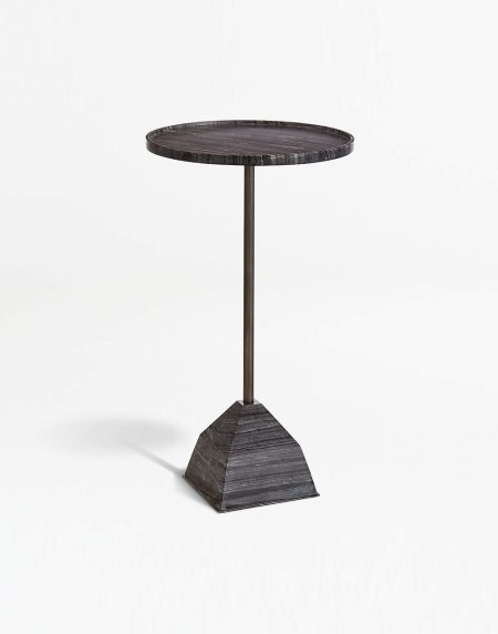 Round Marble High Table